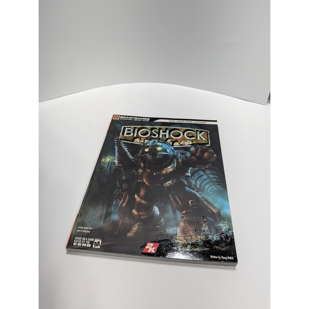 BIOSHOCK Official Strategy Guide WITH POSTER By Brady Games